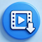FDownloader Facebook video downloader logo